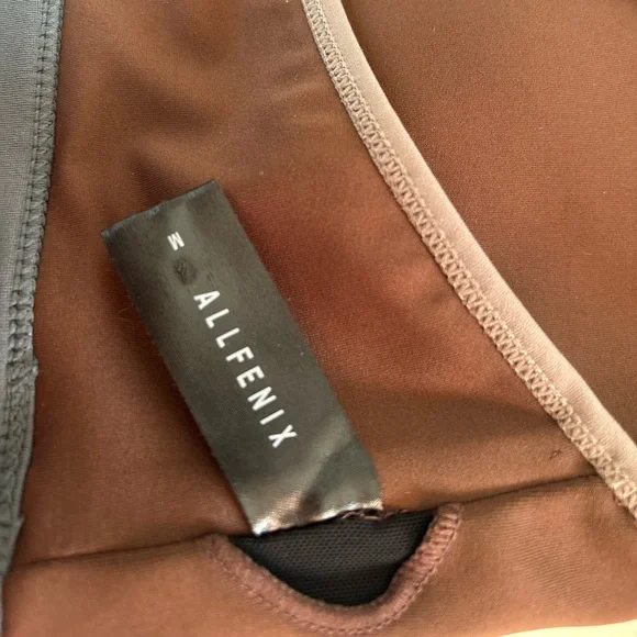 AllFenix Brown & Mauve Sports Bra Size M - Picture 4 of 4
